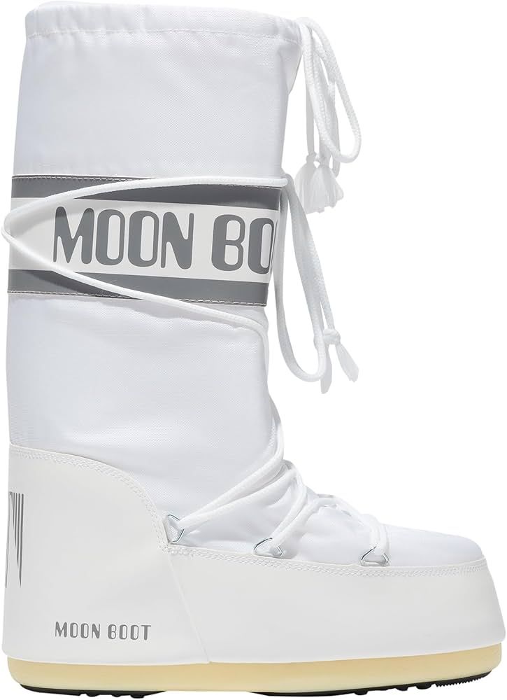 Amazon.com: Moon Boot, Icon Nylon Unisex Boots, 35/38, White : Luxury Stores | Amazon (US)
