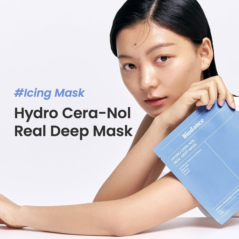 BIODANCE Hydro Cera-nol Real Deep Mask, Overnight Hydrogel Mask, Soothing, Moisturizing, Nourishi... | Amazon (US)