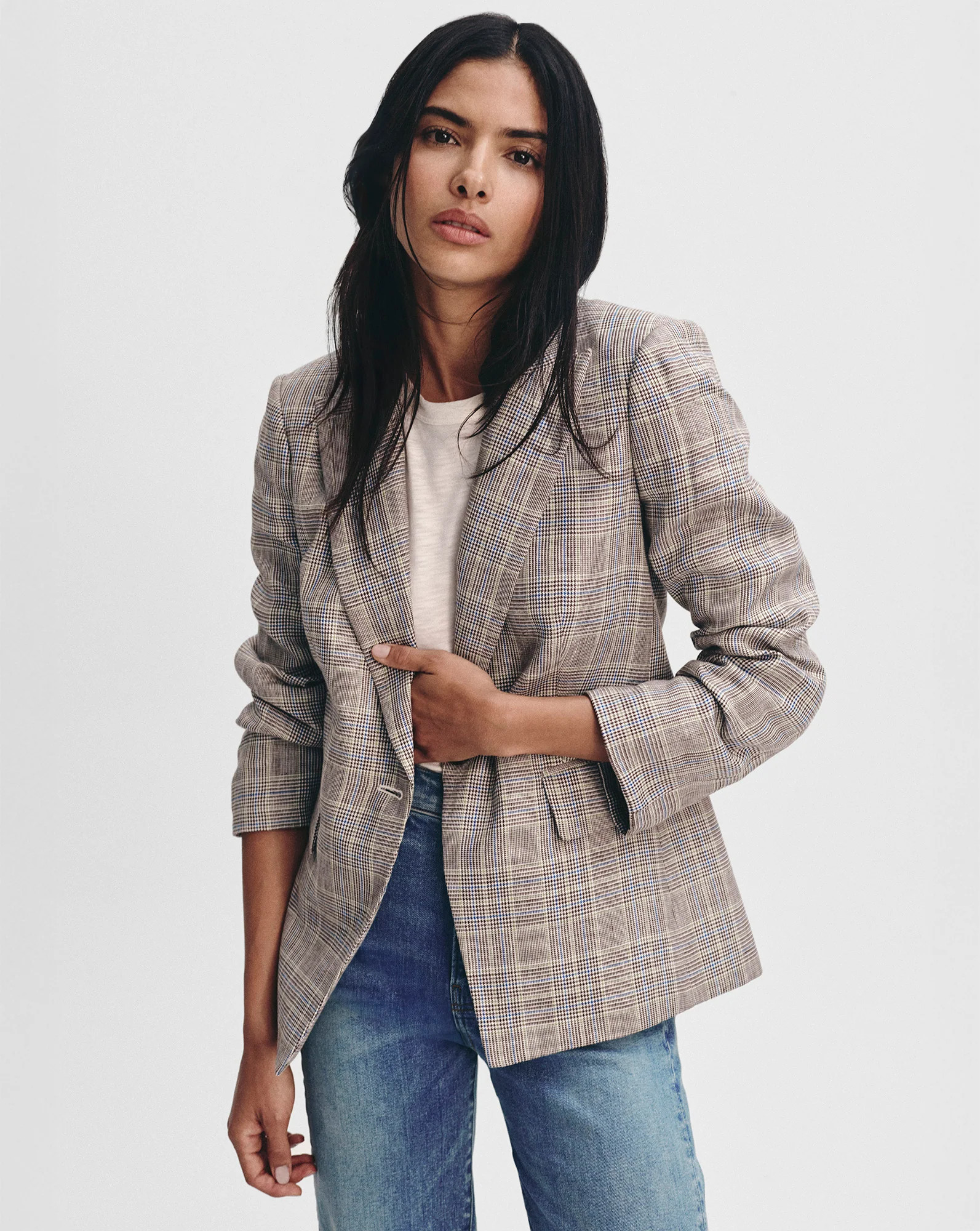 Obie Linen Dickey Jacket | Veronica Beard
