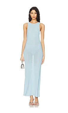 Show Me Your Mumu Miche Maxi Dress in Blue Sequin from Revolve.com | Revolve Clothing (Global)
