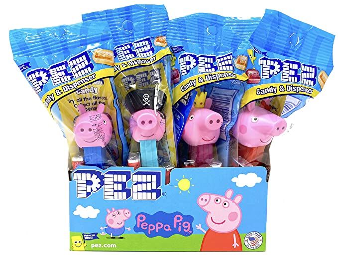 PEZ Peppa Pig Candy Dispensers Individually Wrapped PEZ Candy and Dispensers (12 Pack) | Amazon (US)