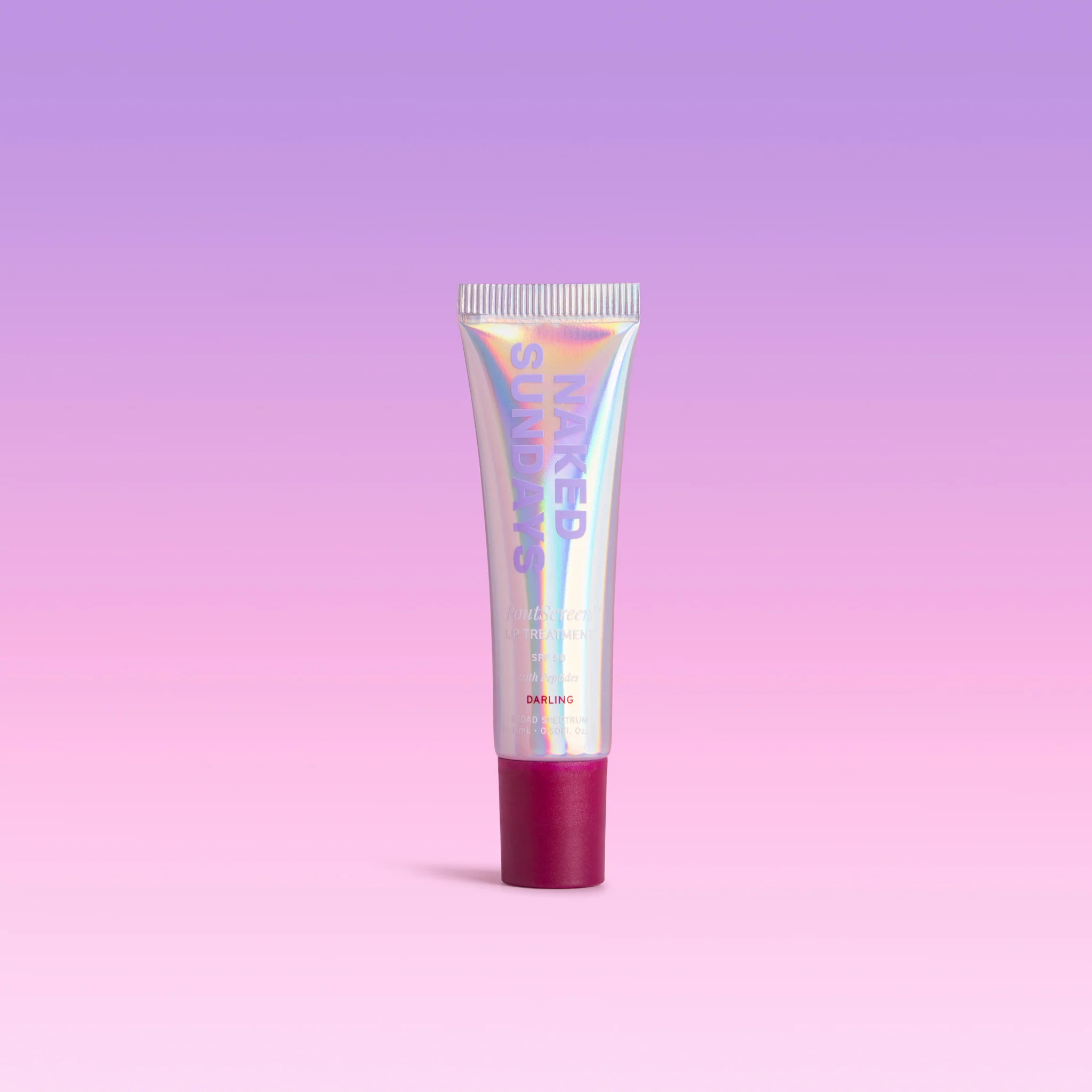 PoutScreen™ SPF50 Lip Treatment - Darling (Sheer Plum) | Naked Sundays (US)