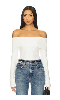 Favorite Daughter Good Graces Top in Ivory from Revolve.com | Revolve Clothing (Global)