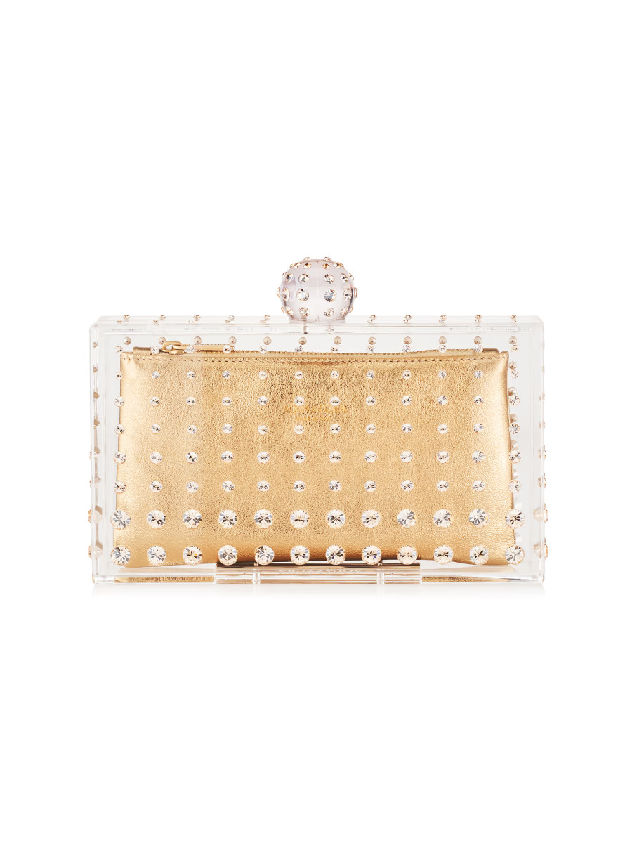 Aquazzura Tequila Rhinestone Clutch | Saks Fifth Avenue | Saks Fifth Avenue