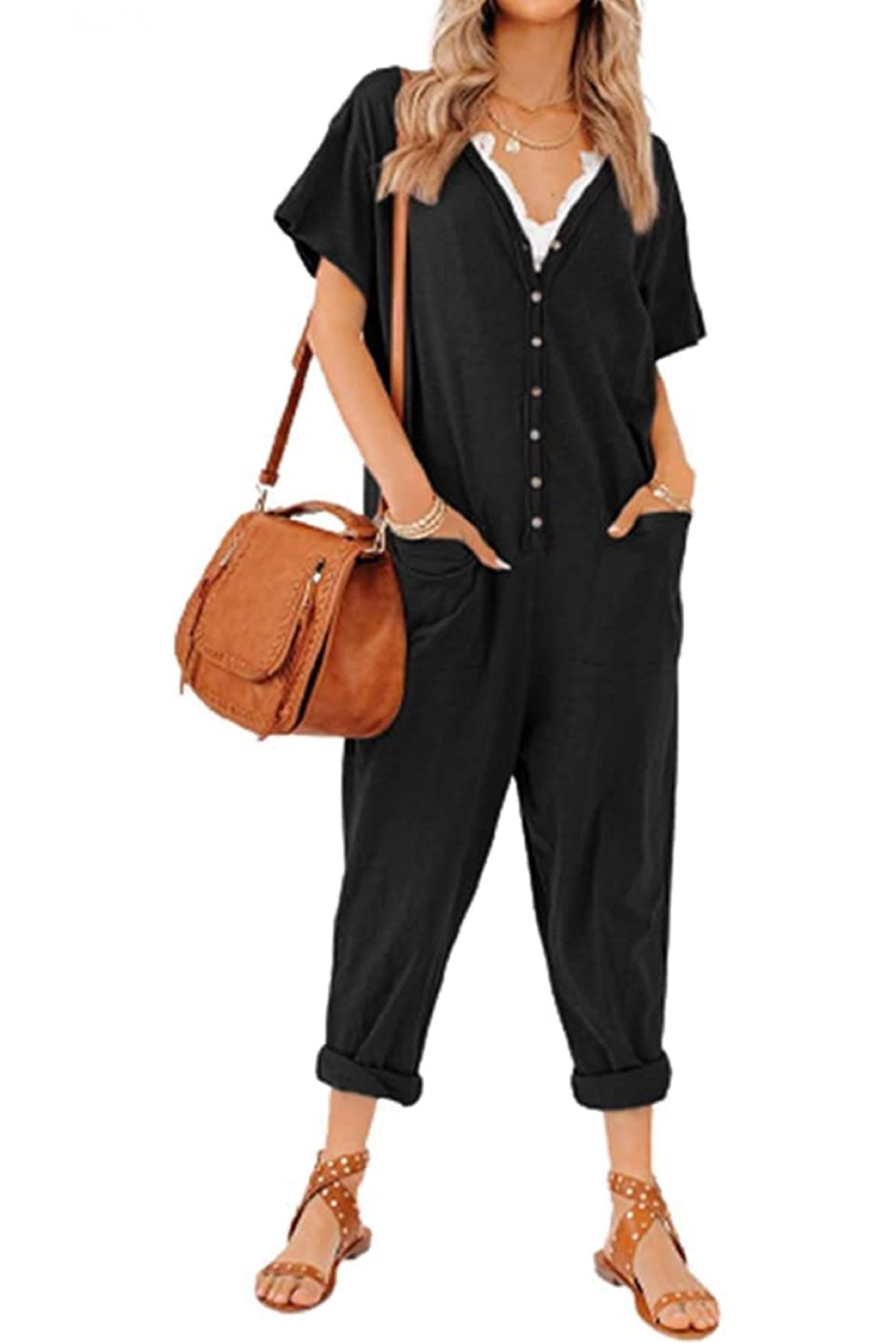 Maternity & nursing friendly Amazon jumpsuit under $40! Size up one for maternity 

#LTKstyletip #LTKFind #LTKbump