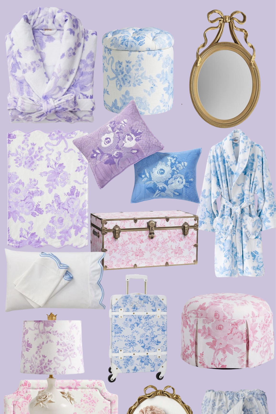 LoveShackFancy x PBTeen grandmillennial home decor 