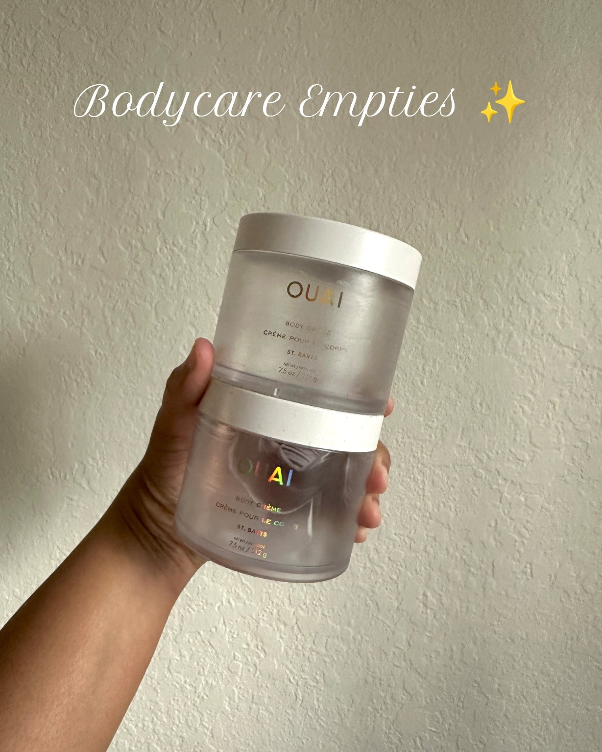 Bodycare empties featuring my favorite body creme from Ouai! #empties #ouai #bodycare

#LTKBeauty #LTKFindsUnder50