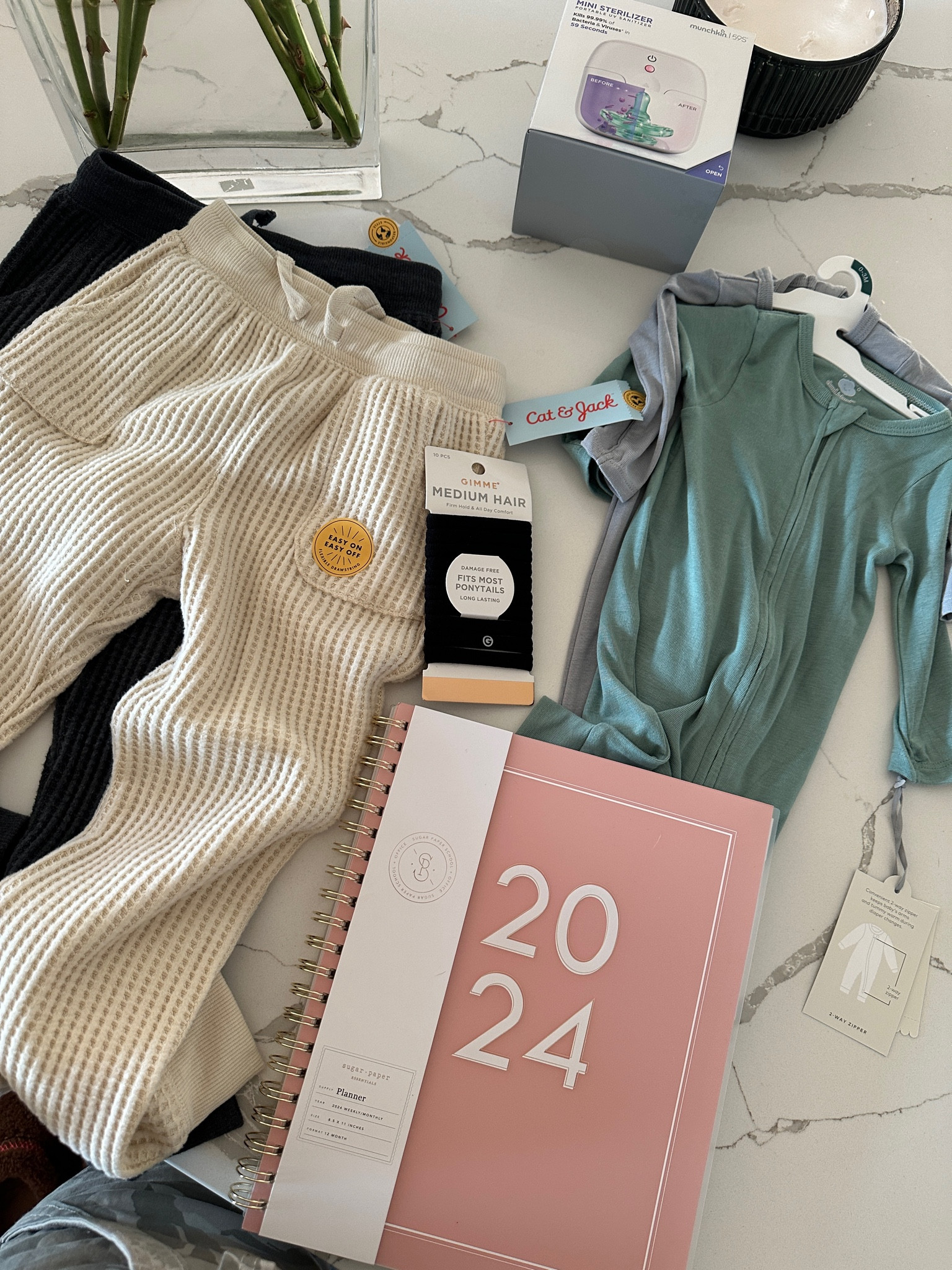 Target haul 
Cute planner
Newborn onesies
Toddler pants
Love this Christmas candle!
Best hair ties 


#LTKstyletip #LTKSeasonal #LTKfindsunder50