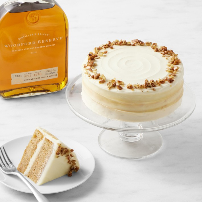 Woodford Reserve x Williams Sonoma Two- Layer Bourbon Spice Cake, Serves 10-12 | Williams-Sonoma