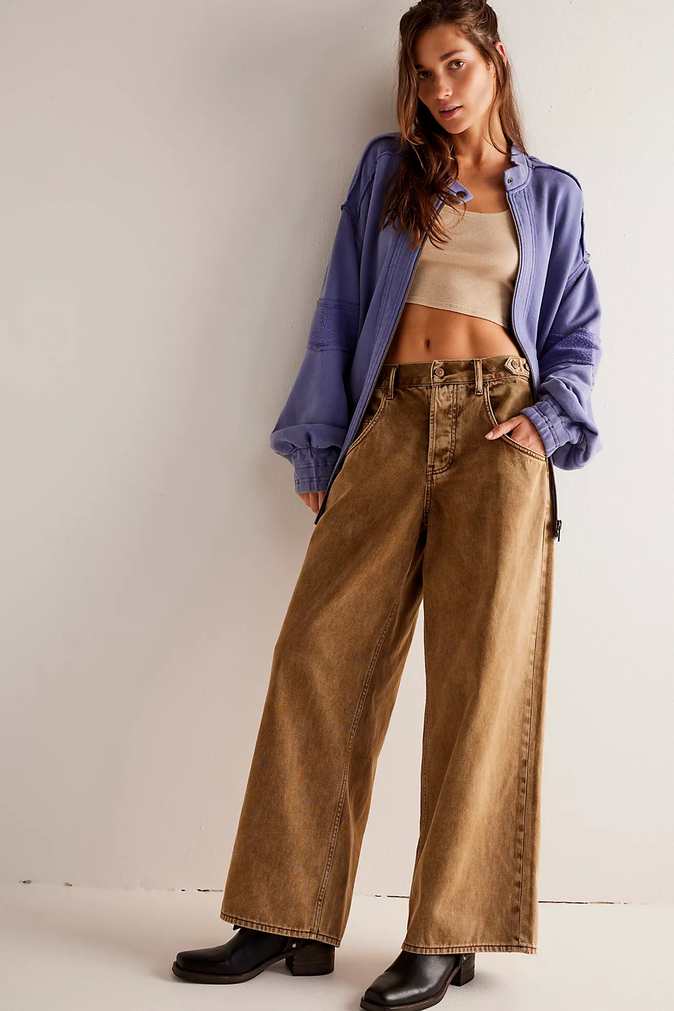 Lou Moto Zip Jacket | Free People (Global - UK&FR Excluded)