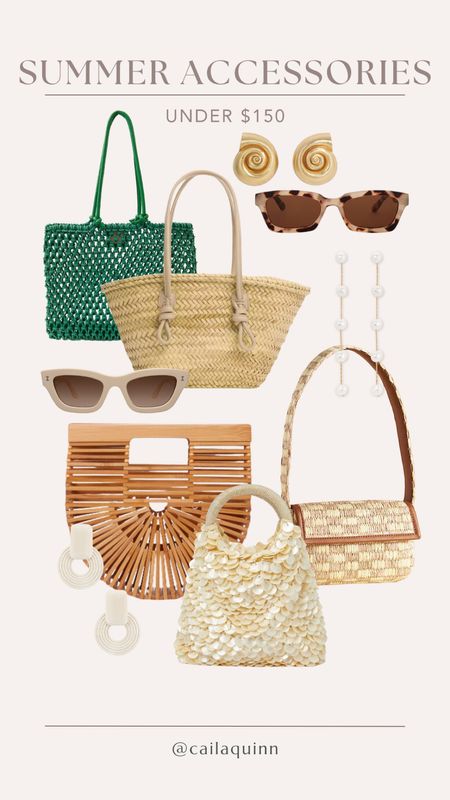 Summer Accessories I’m loving under $150! 

Jewelry | purses | summer accents 

#LTKSeasonal #LTKStyleTip #LTKGiftGuide