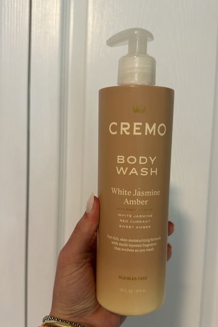 smells identical to baccarat rouge 540! Cremo Skin Moisturizing White Jasmine Amber Women's Body Wash, Notes of White Jasmine, Red Currant, and Sweet Amber,

#LTKbeauty #LTKfindsunder50 #LTKSeasonal
