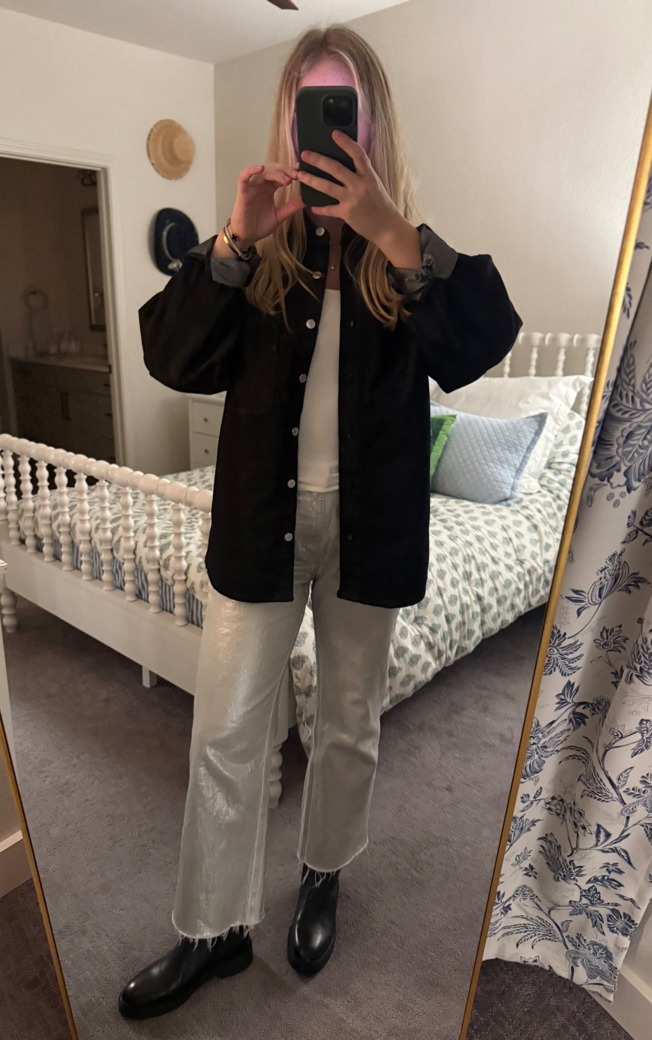 Dinner Look!


Silver pants
Fun outfit
Statement outfit
Silver jeans
High waisted Jeans
Black boots
Ankle boots
Black leather boots
Steve Madden boots
Black booties
Flat boots
Leather boots
Dinner outfit
Party outfit
Going out look
Drinks outfit
Girls night outfit
Date night outfit
Holiday party outfit
Holiday outfit
Christmas outfit
Nye outfit
New Year’s Eve outfit
Winter outfit
Winter style
Fall outfit
Fall style
straight leg jeans
Fun pants
Fun jeans
Cool pants statement pants
Silver pants
Hudson Barrel Sleeve Shacket
Rent the runway
Black shirt
Denim shirt
Statement top
Cool shirt
Fun top
Cool top
Hudson shirt
Sparkley shirt
Silver shirt
Oversized shirt


#LTKootd #LTKdayinmylife