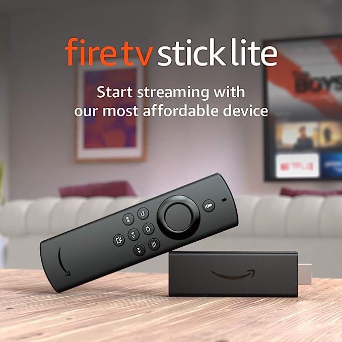 Introducing Fire TV Stick Lite with Alexa Voice Remote Lite (no TV controls) | HD streaming devic... | Amazon (US)
