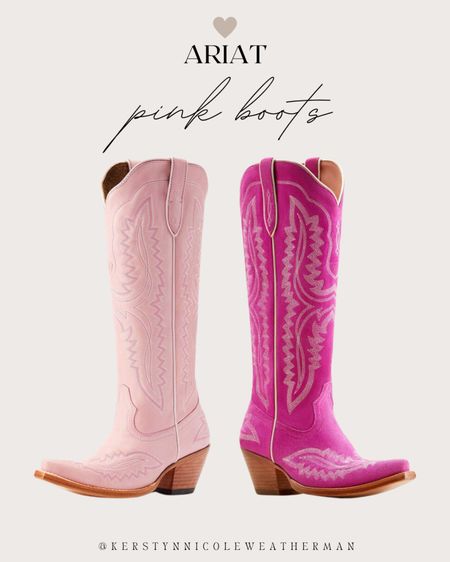 Pink cowgirl boots 💓🌸

#LTKU #LTKStyleTip #LTKShoeCrush