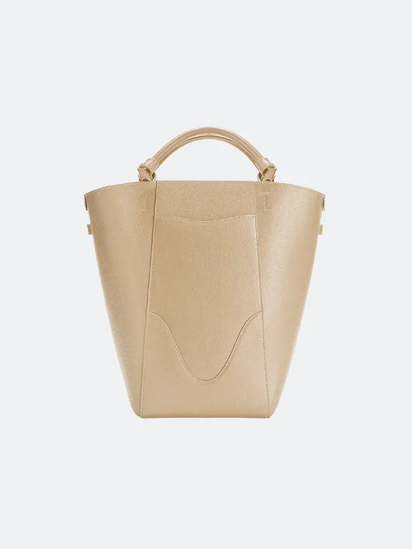 OLEADA Marina Bucket Champagne | Beige bucket bag - Brown | Verishop