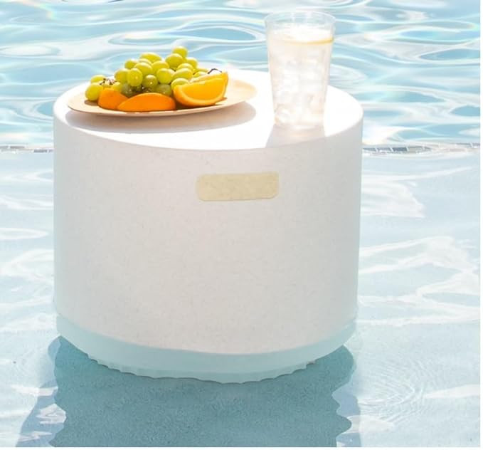 REZVANI FURNITURE STUDIO Tenjam Ripple in Pool Table for Sun Shelf, Ledge Table for Water Depths ... | Amazon (US)