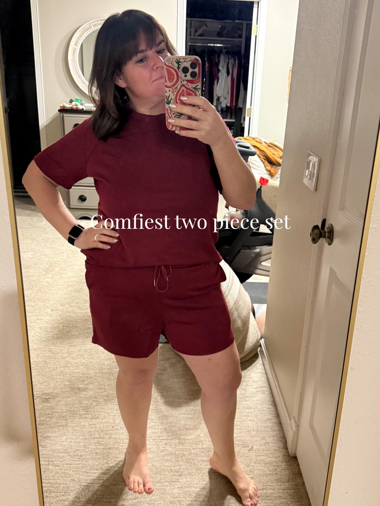 In love with this comfy two piece set from Amazon. Its coloring is stunning. I’ve worn it to bed as well as running around with the kids. It’s versatile. #comfy #prettygarden 

#LTKActive #LTKootd #LTKmomlife