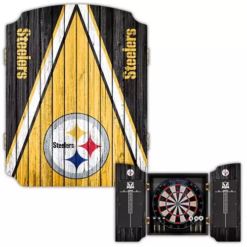 Victory Tailgate Pittsburgh Steelers Dartboard Cabinet | Dick's Sporting Goods