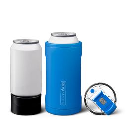 Hopsulator Trio 12/16oz Can Cooler (Azure) - BruMate | BruMate