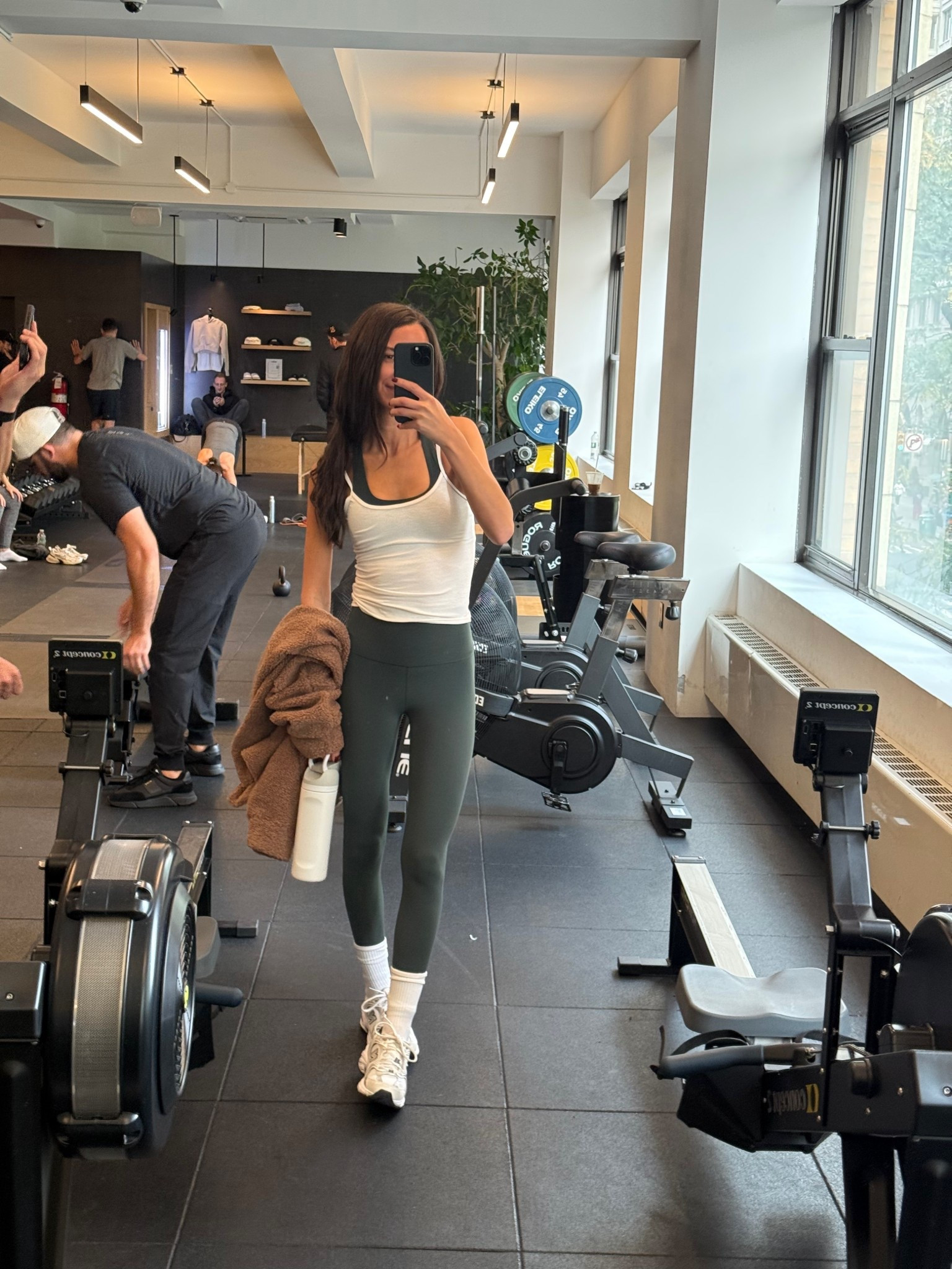 Yesterday’s workout look 🩶