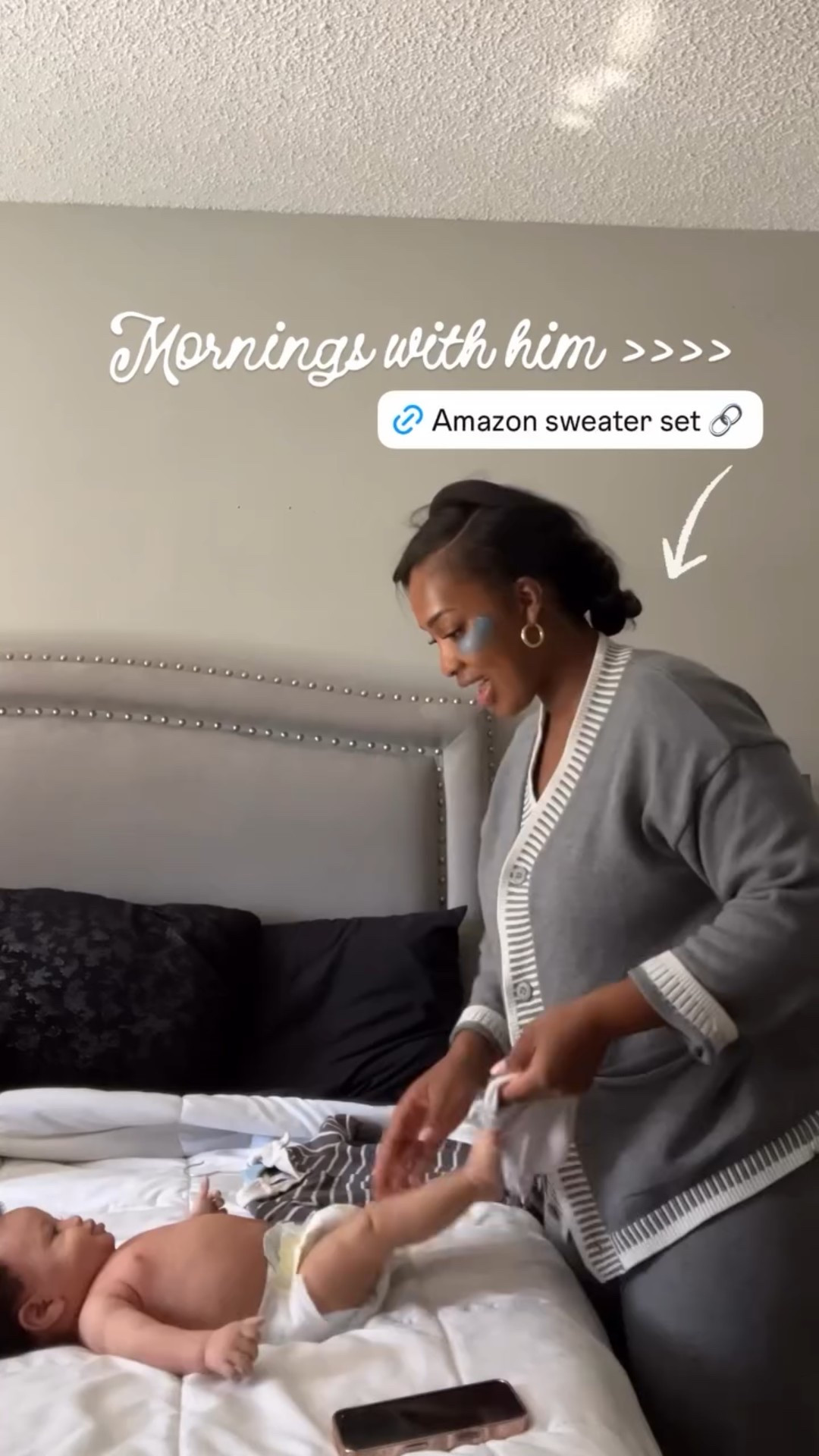 Mornings with him >>>>