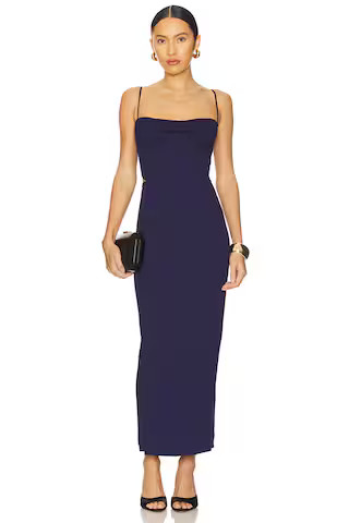 x REVOLVE Martini Midi Dress in Navy | Revolve Clothing (Global)