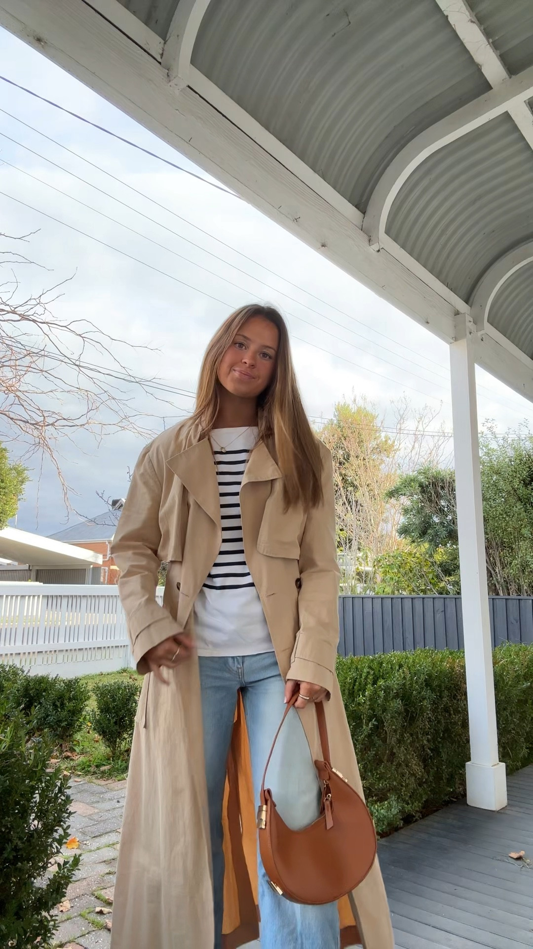Winter Outfit. 
Details linked below.
The trench is heavily reduced 💙
Size XS on everything. 

#LTKwinter #LTKaustralia