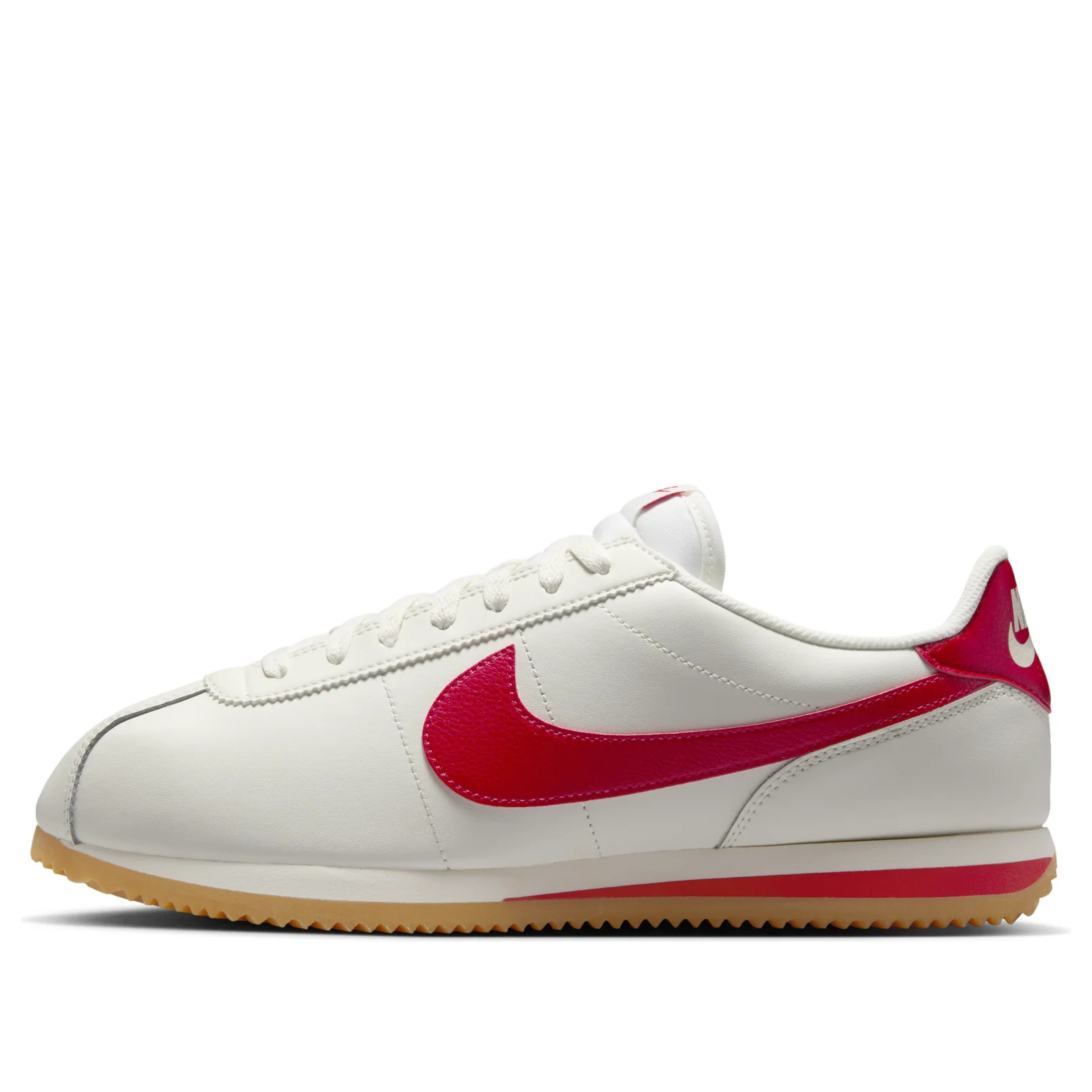 Nike Cortez Leather 'Sail University Red Gum' DM4044-110 | KICKS CREW