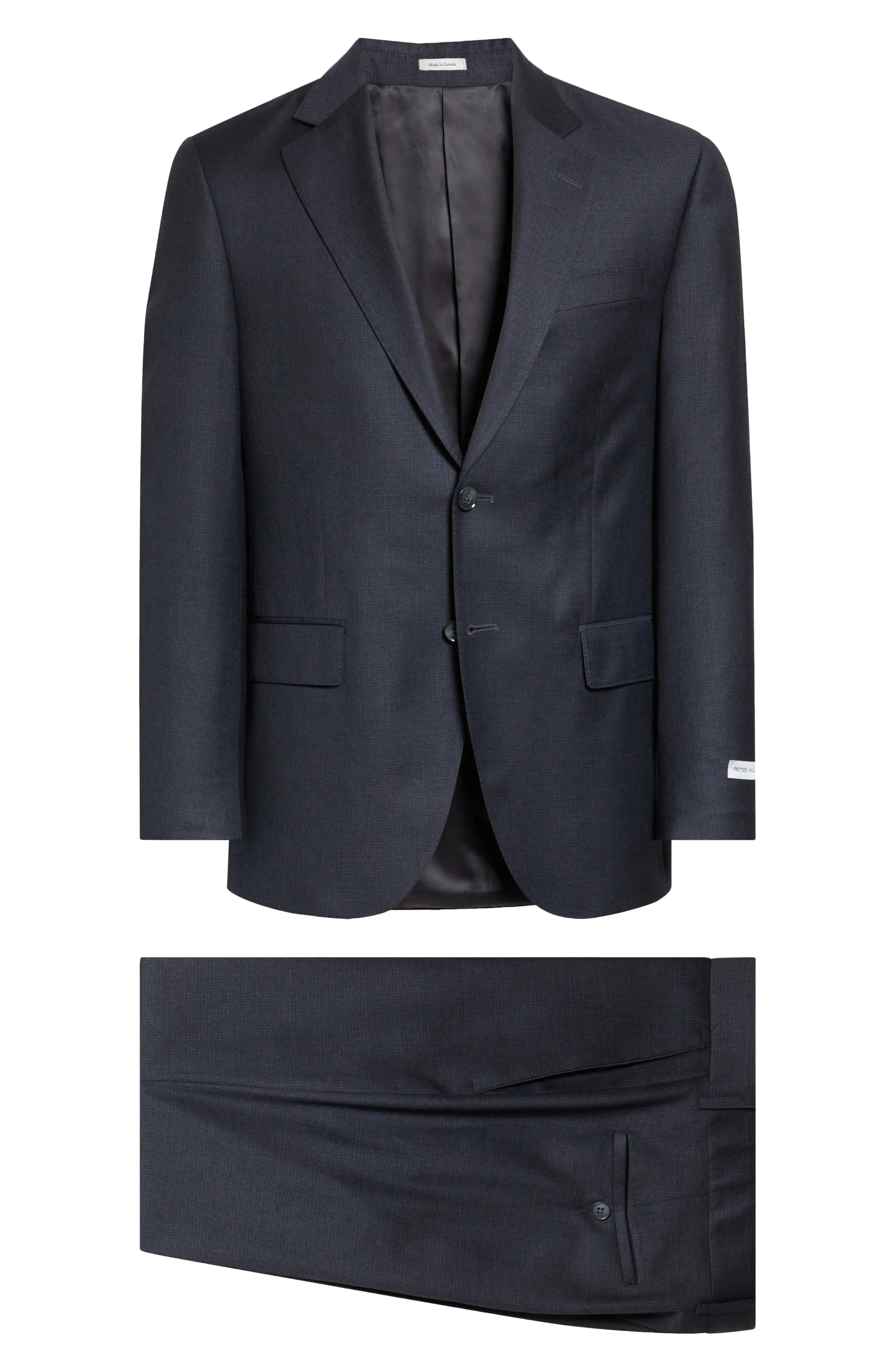 Flynn Classic Fit Charcoal Grey Wool Suit (Men) | Nordstrom | Nordstrom