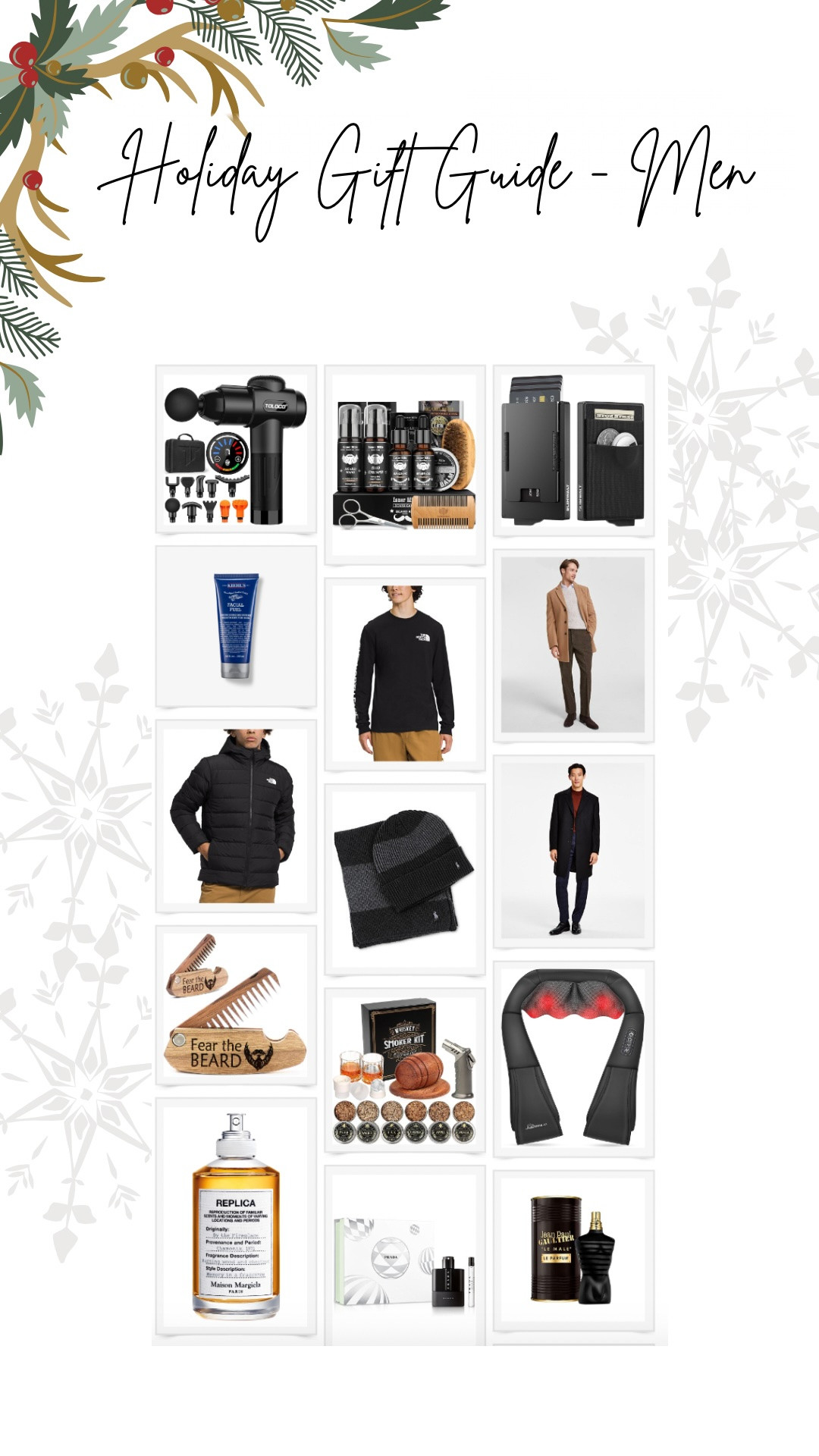 🎁💼 "Holiday Gift Guide: Best Gifts for Men (Part 1)!" 🎄✨

Finding the perfect gift for him doesn’t have to be tricky! 🎉 From sleek gadgets and stylish accessories to practical gear for every day, I’ve got you covered in Part 1 of this guide. 🕶️📱

Think smart tech, everyday essentials, and a little luxury to spoil him! 💼 Stay tuned for Part 2 with even more awesome ideas.

👉 Save this post to knock out your gift shopping for the men in your life! #MensGiftGuide #HolidayGifts #GiftIdeas2024 

 #LTKGiftGuide #LTKHoliday #LTKMens