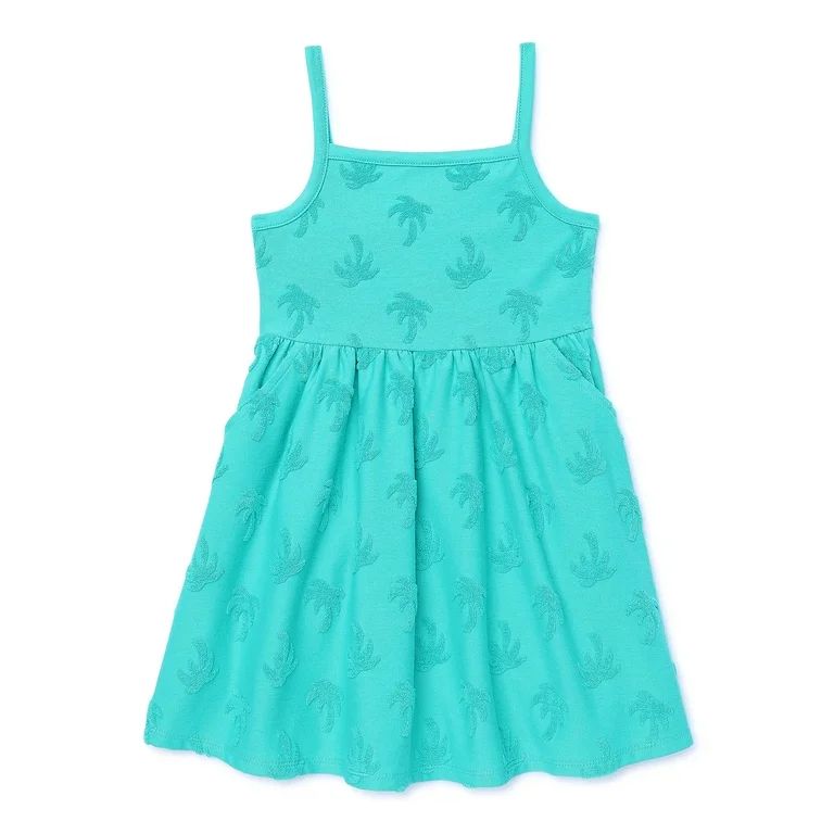 Wonder Nation Toddler Girls Tank Dress, Sizes 12M-5T | Walmart (US)