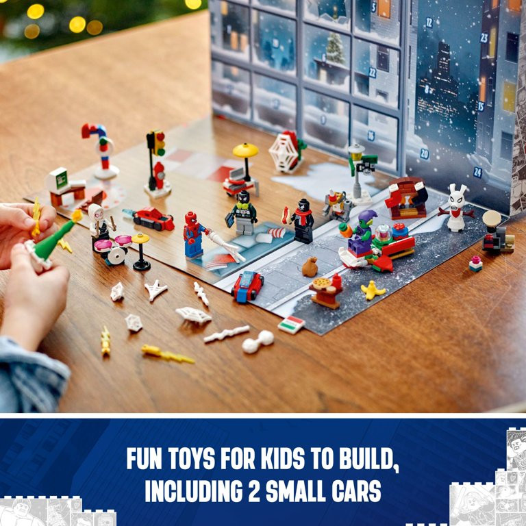 LEGO Marvel Spider-Man 2024 Advent Calendar, Marvel Count Down Holiday Gift for Kids, 76293 | Walmart (US)