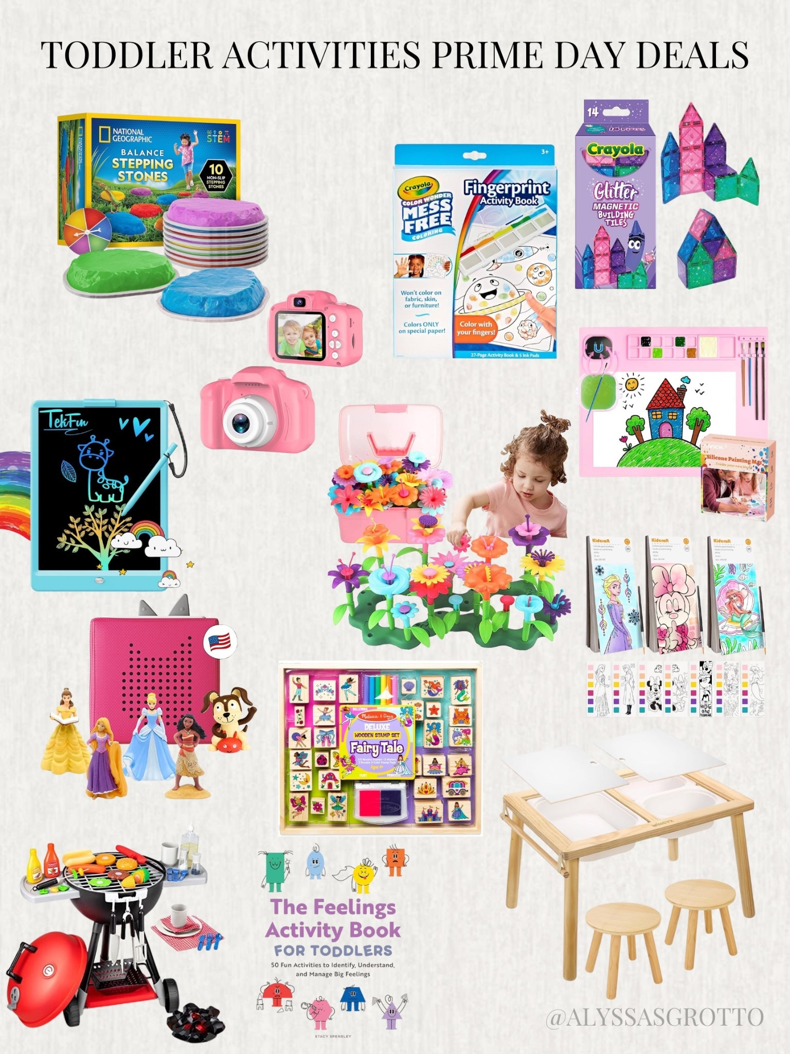 Toddler activities on Amazon prime deals. Crafts for kids. Sensory toys. 

#LTKSaleAlert #LTKFamily #LTKKids