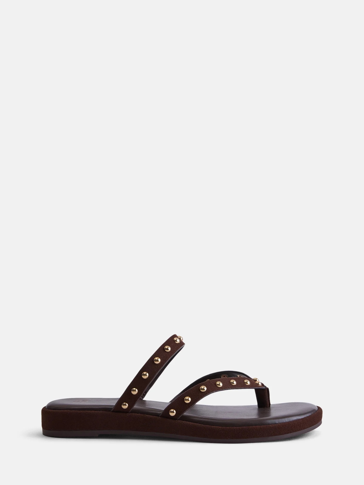 Time and Tru Women's Studded Flip Flop Sandals | Walmart (US)