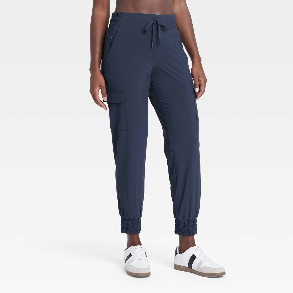 Women's Active Light Mid-Rise Cargo Joggers - All In Motion™ | Target