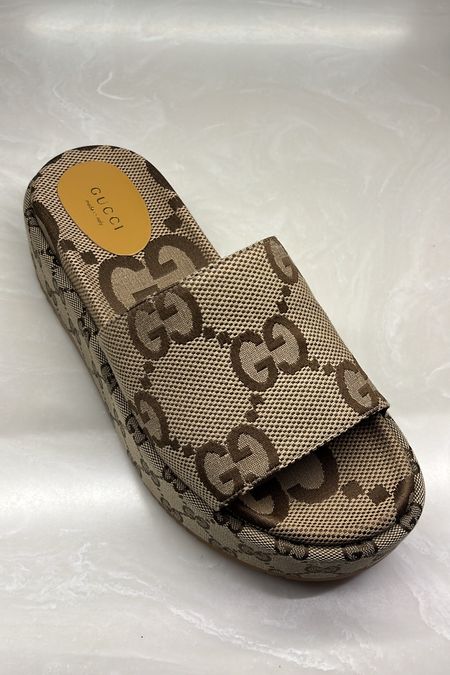 Gucci sandals, GG printed perfect for holiday 

#LTKshoecrush #LTKstyletip #LTKSeasonal
