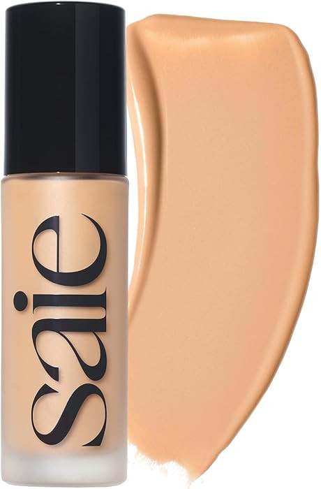 Saie Glowy Super Skin Tint Liquid Foundation - Weightless + Dewy Foundation with Lightweight Medi... | Amazon (US)