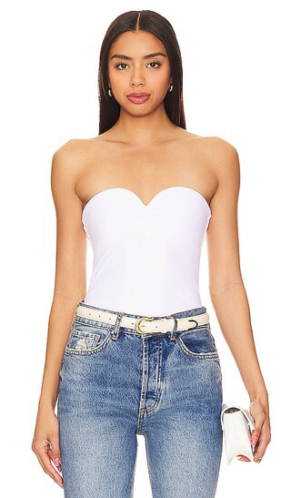 Susana Monaco Sweetheart Tube Top in White. | Revolve Clothing (Global)