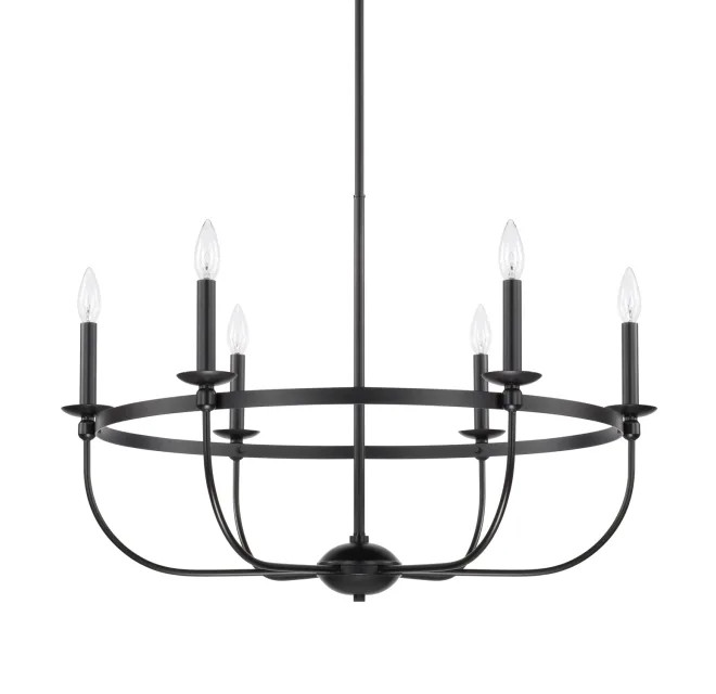 Capital Lighting 425161MB Rylann 6 Light 30" | Build.com | Build.com, Inc.