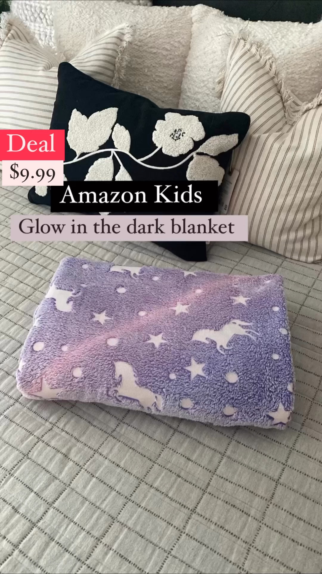I wished I the phone would have captured how amazing the stars and unicorns glow.   I’ve washed the blanket several times and it’s an amazing quality.  Highly recommend for $10 on deal atm 💕

Prime day deals with limited stock 

#LTKSeasonal #LTKStyleTip #LTKSaleAlert

#LTKSummerSales




















#LTKFindsUnder50 #LTKFestival #LTKActive #LTKBeauty #LTKSeasonal #LTKParties
#LTKfindsunder100 #LTKmidsize  #LTKSaleAlert #LTKU #LTKMidsize #LTKShoeCrush #LTKItBag #LTKOver40
#amazonprimeamazon #amazonprimeday #primeday2024 #amazonprimeday24 #LTKHome 


#LTKVideo
