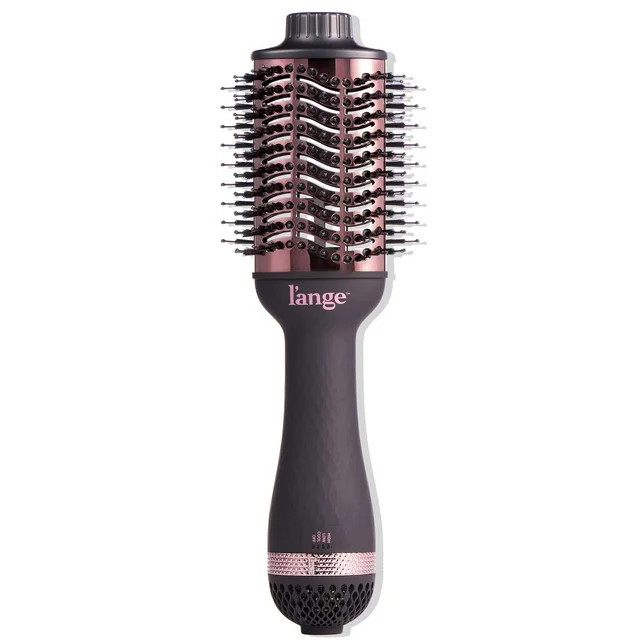 L'ange Hair Le Volume 2-in-1 Titanium Blow Dryer Brush Blush Hot Air Brush with Oval Barrel | Walmart (US)