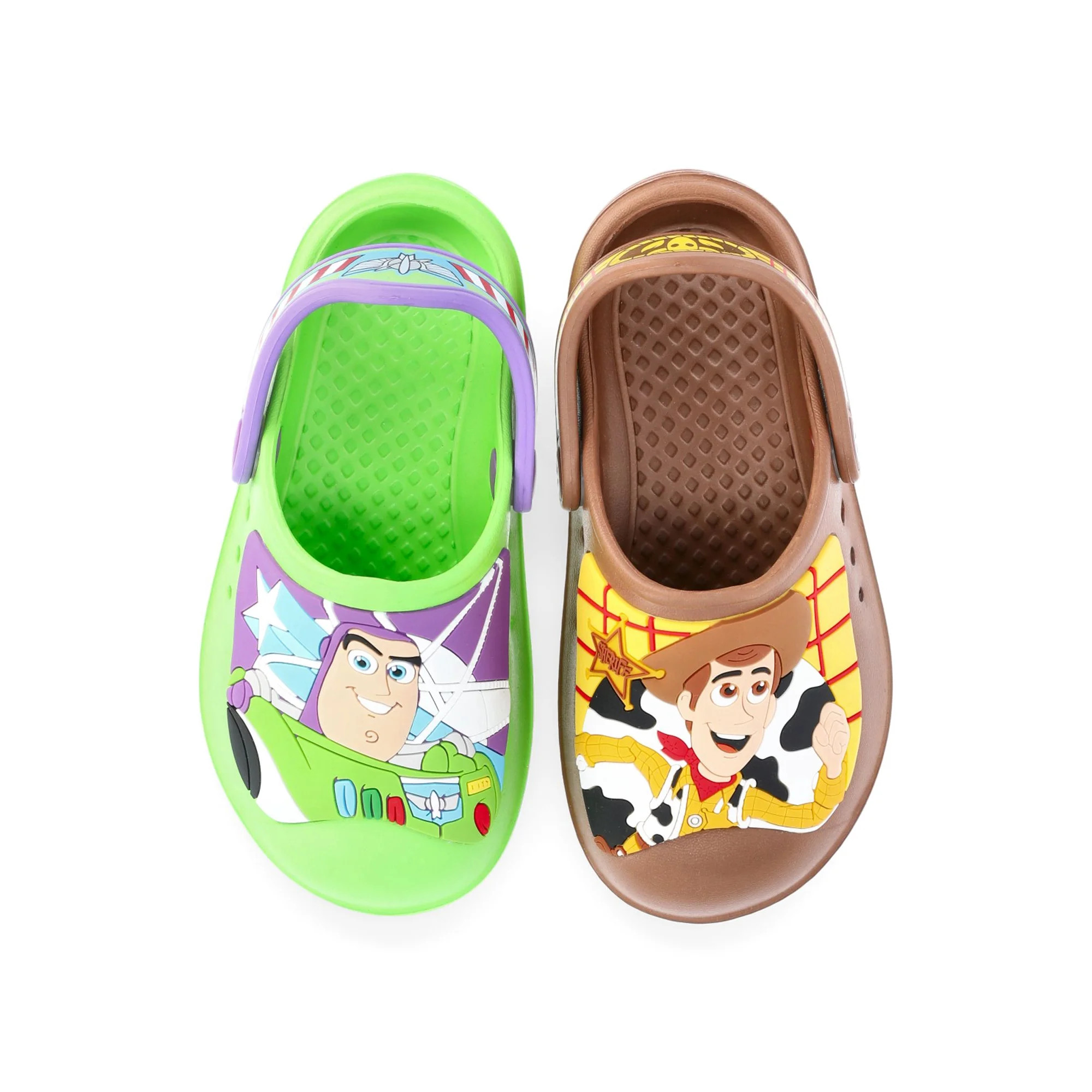 Disney Pixar Toy Story Toddler Boys Buzz and Woody Clogs - Walmart.com | Walmart (US)