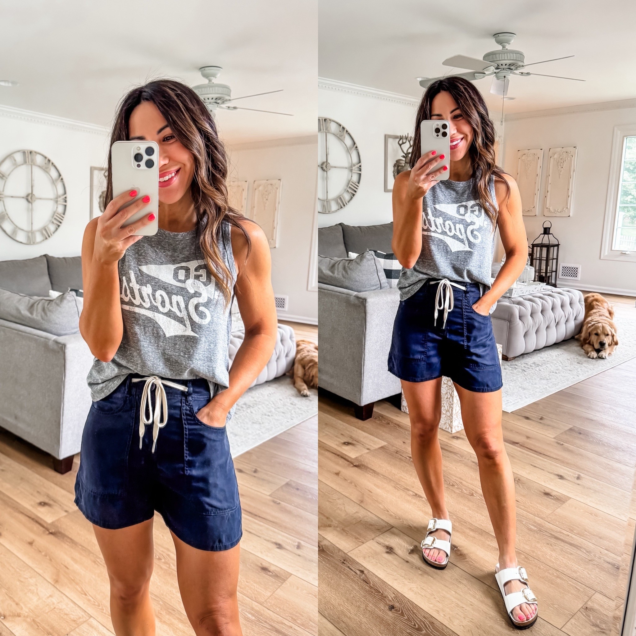 Xs in all. Graphic tank, drawstring shorts 
@evereveofficial #EverevePartner #everevestyle 

#LTKOver40 #LTKFindsUnder100 #LTKFindsUnder50