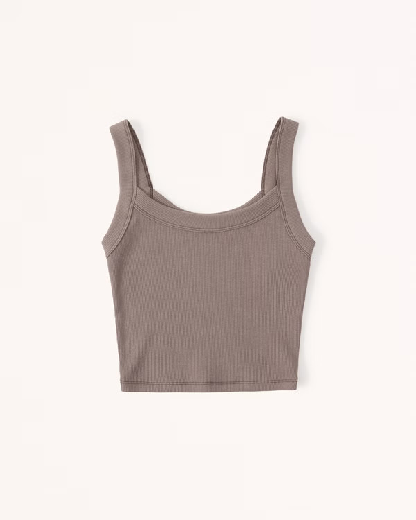 Essential Rib 90s Tank | Abercrombie & Fitch (US)