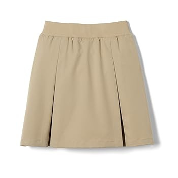 French Toast Girls' Pull-on Kick Pleat Scooter School Uniform Skirt | Amazon (US)