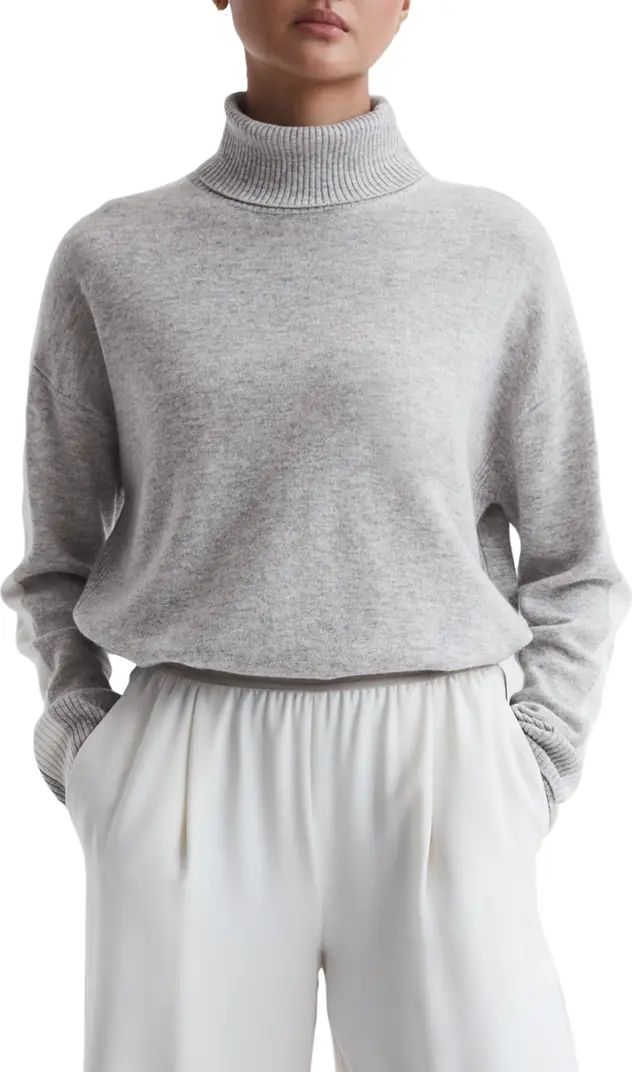 Alexis Stripe Sleeve Turtleneck Sweater | Nordstrom