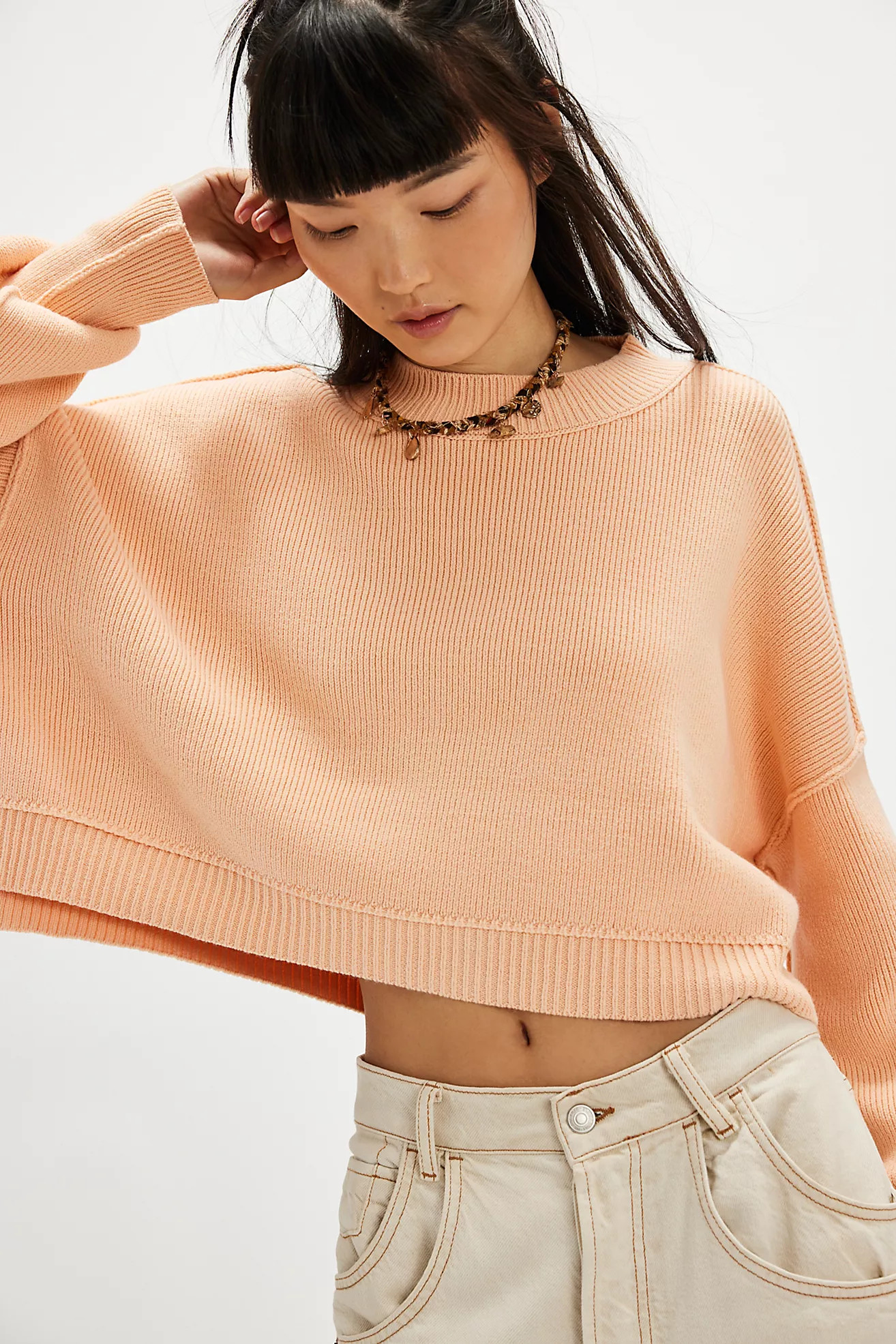 Free People Cropped Sweater | Free People (Global - UK&FR Excluded)