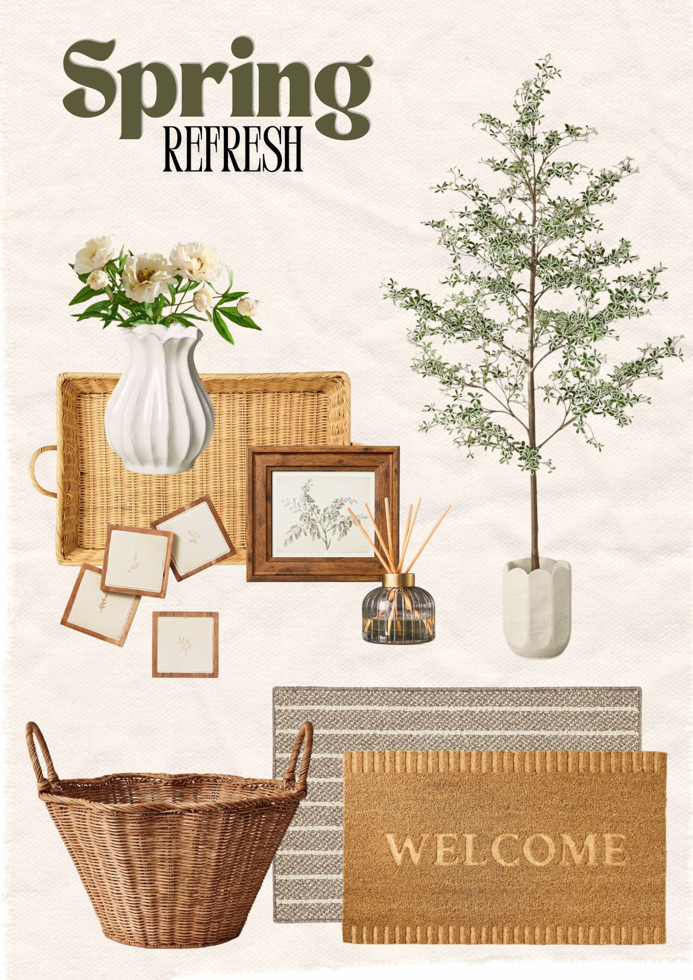 🌸 Spring Home Glow-Up! 🌸

Fresh textures, neutral vibes, and easy accents to refresh every corner of your space ✨ 

From must-haves to statement pieces, these finds make your home feel lighter, brighter, and totally spring-ready 🌿

SHOP my favorites 👉 

 #SpringDecor #HomeRefresh #LTKHome #CozyVibes #NeutralDecor #InteriorInspo #LTKSeasonal #LTKHome
