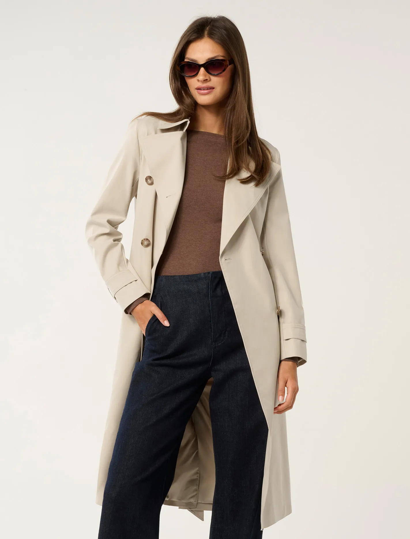Stacey Soft Trench Coat | Forever New (AU)